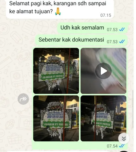 Pengiriman Papan Bunga Selamat Jatirejo Suruh